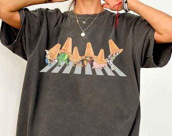 Comfort Colors® Toys Crossing T-Shirt, Toy Story Shirt, Toy Story Character Shirts, Disney Family Trip Tees, Retro Disney Toy Story T-shirts
