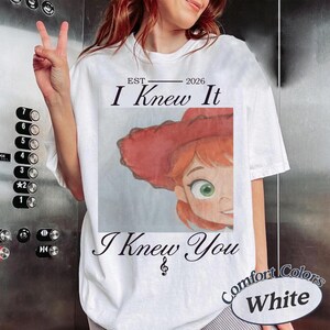 Watercolors TS Jessie Toy Story 5 Comfort Colors Shirt, Retro I Knew It I Knew You, Disneyland Toy Story Family Matching Tee image 14