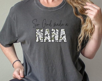 So God Made A Nana Old school camo PNG Digital Camouflage