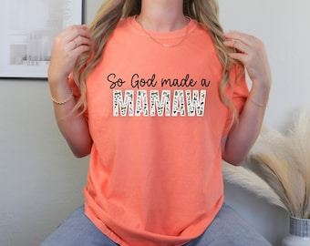 So God Made A Mamaw Old school camo PNG Digital Camouflage