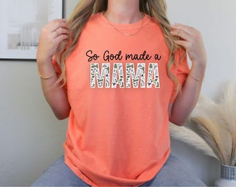 So God Made A Mama Old school camo PNG Digital Camouflage