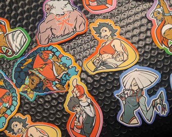 Street Fighter Stickers!