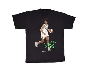 Olivia Miles Basketball Graphic T-Shirt: Heavyweight Cotton Streetwear Fit