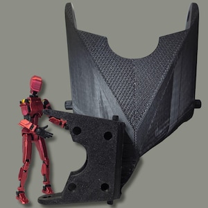 Dragon Spine Cosplay Armor | Snap-Together Flexible Dragon Back Piece | 3D Printed Fantasy Costume Accessory | Ren Faire LARP Spine image 7