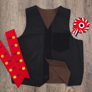 Cowboy or Cowgirl Dressup Set for kids ages 3 a multipurpose space-saving four-in-one costume image 8