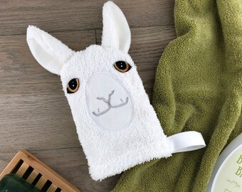 Llama Bath Mitt Puppet