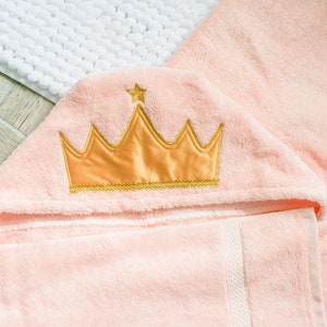 Princess Hooded Bath Towel, a simple girlhood classic for preschoolers none