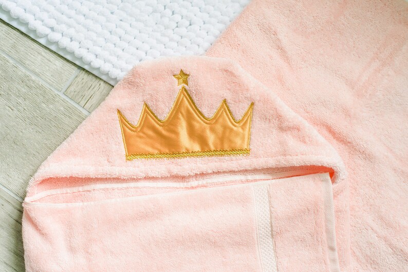 Princess Hooded Bath Towel, a simple girlhood classic for preschoolers none