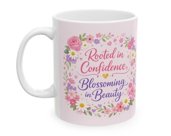 Woman Power Feminist Design Mug | Ceramic 11oz 15oz