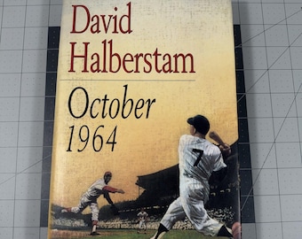 David Halberstam, octobre 1964, première édition reliée, excellent livre de baseball