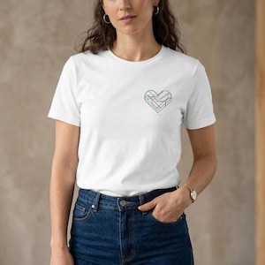 Metro schematisch hart T-shirt | kleding voor openbaar vervoer, shirt met metrokaart