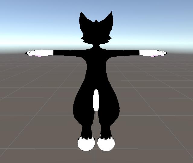 Vrchat Kepler Texture Tuxedo Cat - Etsy