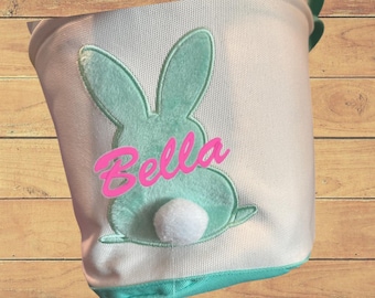 Easter Baskets - Custom Embroidered with personalization