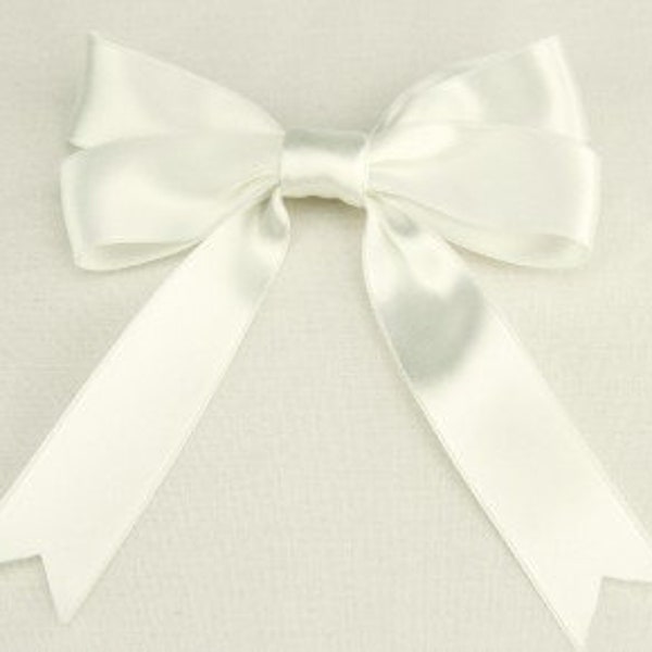 Off white Lux Satin Ribbon Double Sided Luxurious Quality Satin  Wedding Weddings, Invitations, Sashes, Crafts,  By the Yard