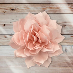 Blush Flowers Fabric Flowers for Hair Headbands Fascinators, Sashes DIY Crafts Wedding Flowers Blush Ivory White flowers