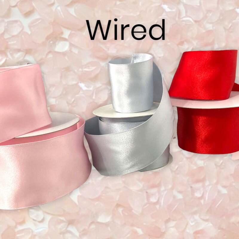 Wired Ribbon by the Roll - Etsy