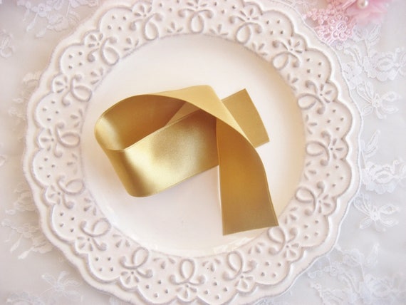 Ivory Satin Ribbon Wedding Ribbons off White, Ivory, Cream Double Sided  High Quality White Satin , Invitations, Sashes Crafts, by the Yard 