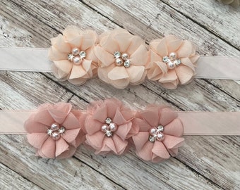 Flower Girl Belt Dress Sash Bridal Sash Bridal Belt Bruiloft Sash Satin Sash Flower Girl Sash Bruidsmeisjes Sjerpen Wit Ivoor Champagne meer