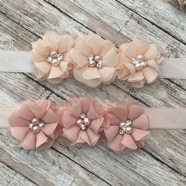 Flower Girl Belt Etsy