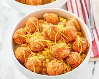 Easy 25 Minute Dinner KFC Famous Bowl Recipe ( Printable PDF )