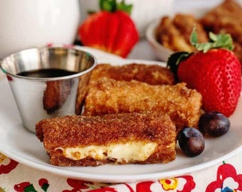 Stuffed French Toast Sticks Recipe ( Easy 20 Min Make-Ahead Breakfast Printable PDF )