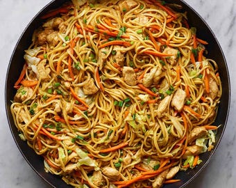 Chicken Chow Mein with the Special Sauce | Easy Takeout at Home (Instant Download)