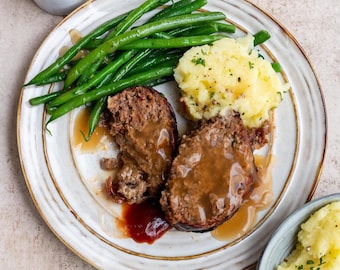 Air Fryer Meatloaf Recipe Card Printable PDF | Easy Family Dinner | Comfort Food Digital Download