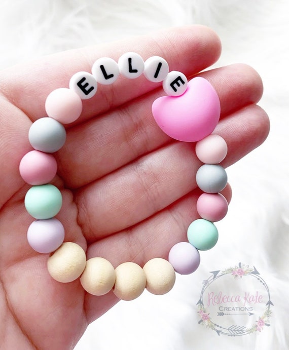 Silicone on sale bead bracelets