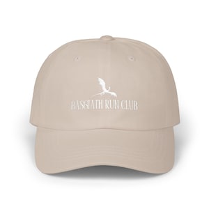 Basgiath Run Club dragon embroidery Classic Dad Cap | Fourth Wing bookish merch image 1