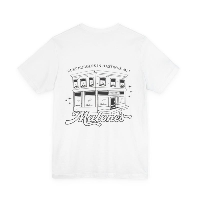 Malone's Diner BookTok Tee | Bookish Shirt Elle Kennedy Briar U image 6