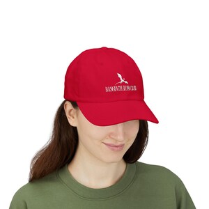 Basgiath Run Club dragon embroidery Classic Dad Cap | Fourth Wing bookish merch image 10