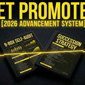 Get Promoted Blueprint 2026: Escape the 'Too Valuable' Trap & 9-Box Mastery