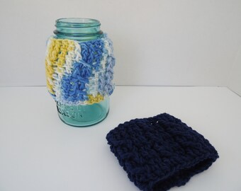 Mason Jar Cozy, verkabelt, Glashülle Lieferung inklusive, sofort versandfertig, französisches Land