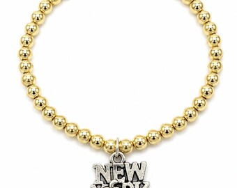 NYC Beaded Bracelet