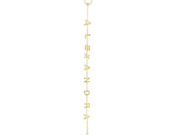 Diamanten Lariat naamketting