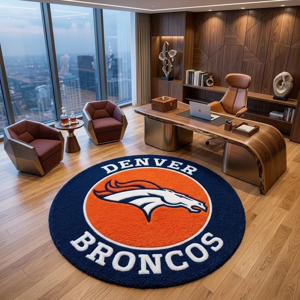 Denver Bronco Rugs - Etsy
