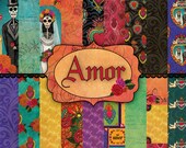 Sabor Papel 39 s Amor Paper Collection Designed by Crystal Domi Paper Pack