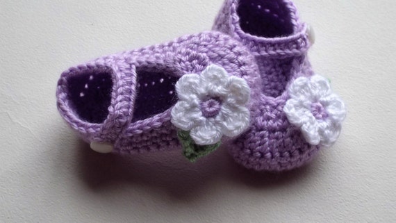 Handknitted Lila Baby Abrigo /& bootees-tamaño recién nacido