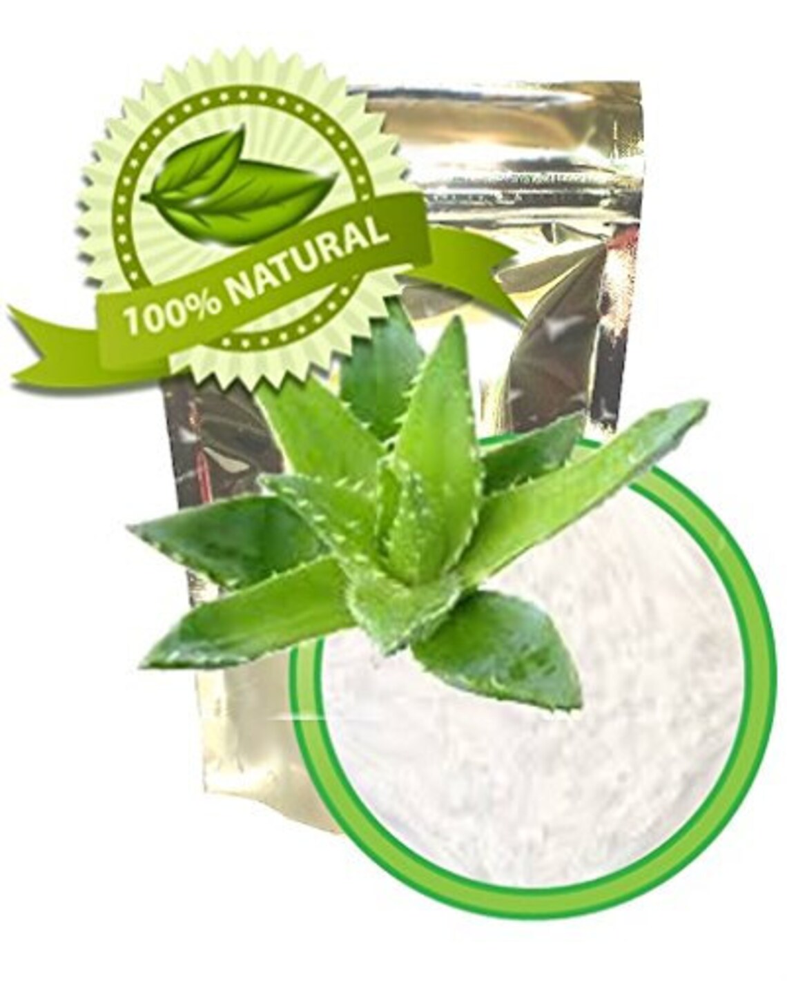 Aloe Vera Gel juice 100 PURE Freezedried Powder Highly Etsy
