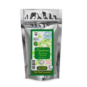 Hyaluronic Acid Powder (Sodium Hyaluronate) by Moisture Paradise
