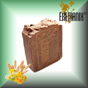 Exema NIX™ CERAMIDE Cleansing Bar (Soap) with Chamomile, Calendula, Neem, Arnica and Botanical Extracts for Eczema Psoriasis Dry Skin