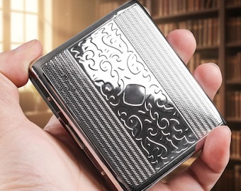 Metal Cigarette Case & Joint Holder | Fathers Day Gift | Gifts for Him| Groomsman Gift | Cigarette Box | Joint Case