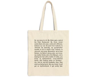 So We Move To LA Cotton Canvas Tote Bag
