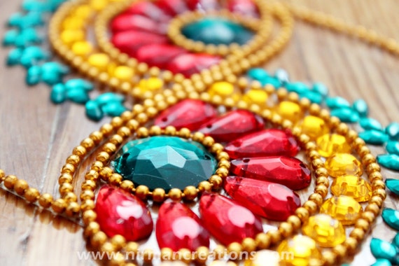 Indian Wedding Table Decor Rangoli Floor Art Ulta Pan Red Etsy