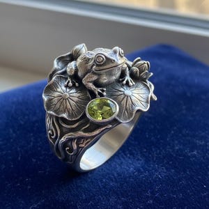 The Great Frog Ring - Etsy