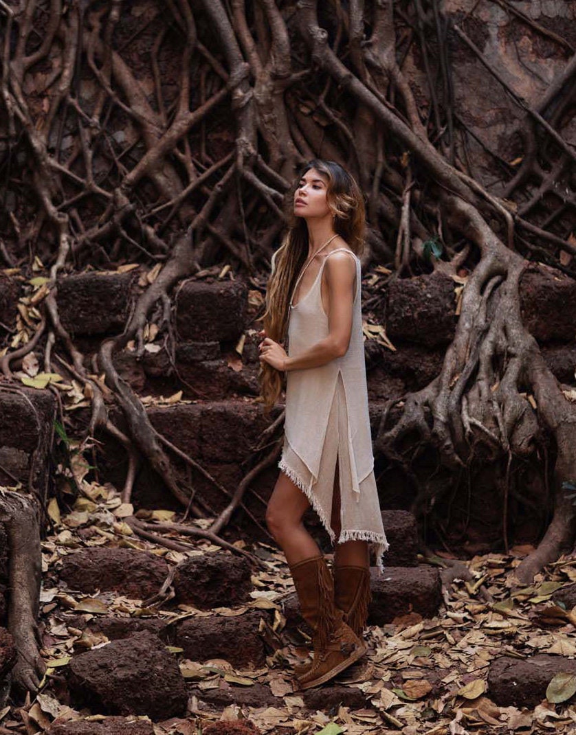 Buy Jute Dress Online In India Etsy India