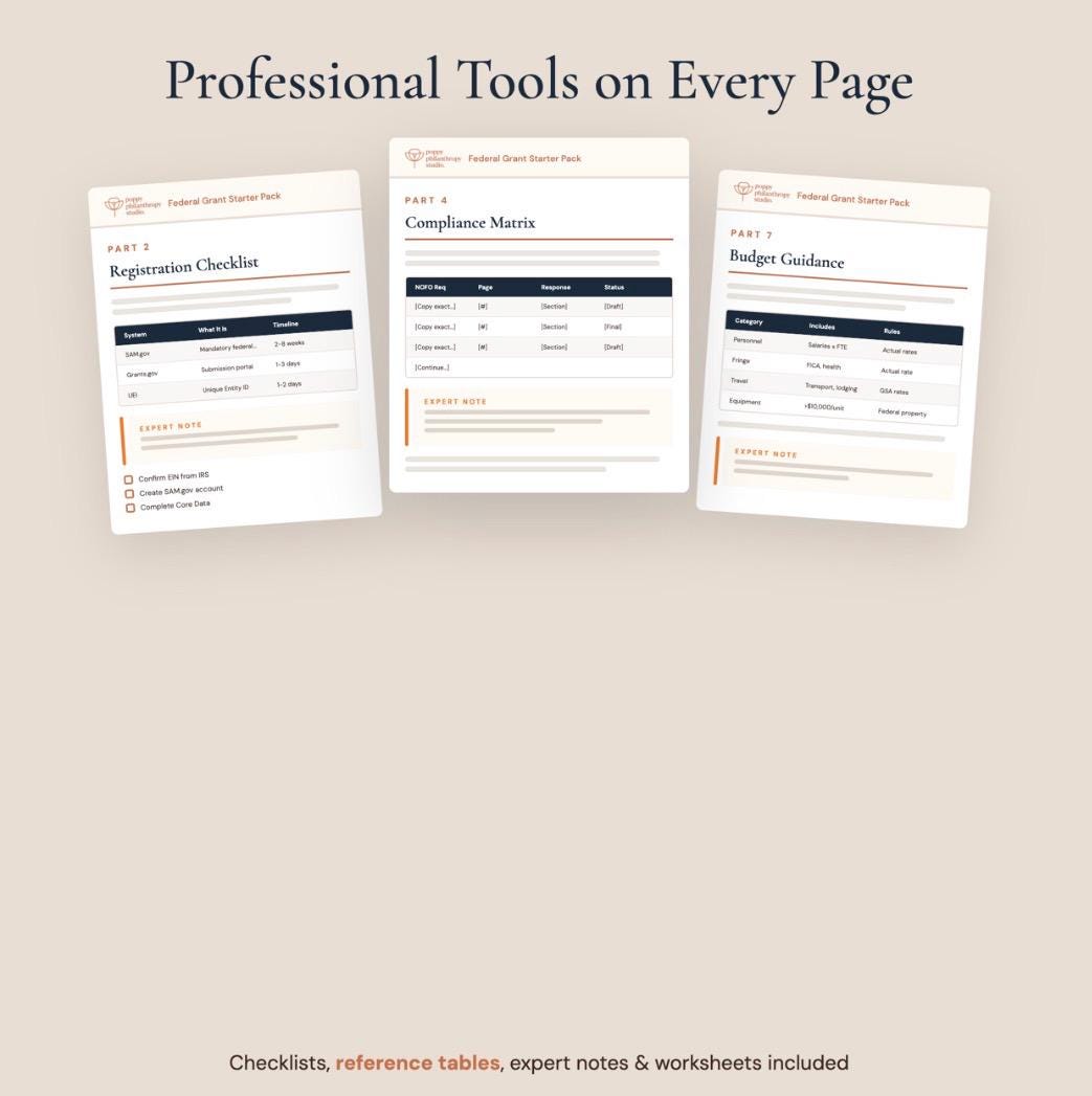 Nofo Form.pdf Federal Grant Application Starter Pack: Nonprofit SF-424 NOFO ...