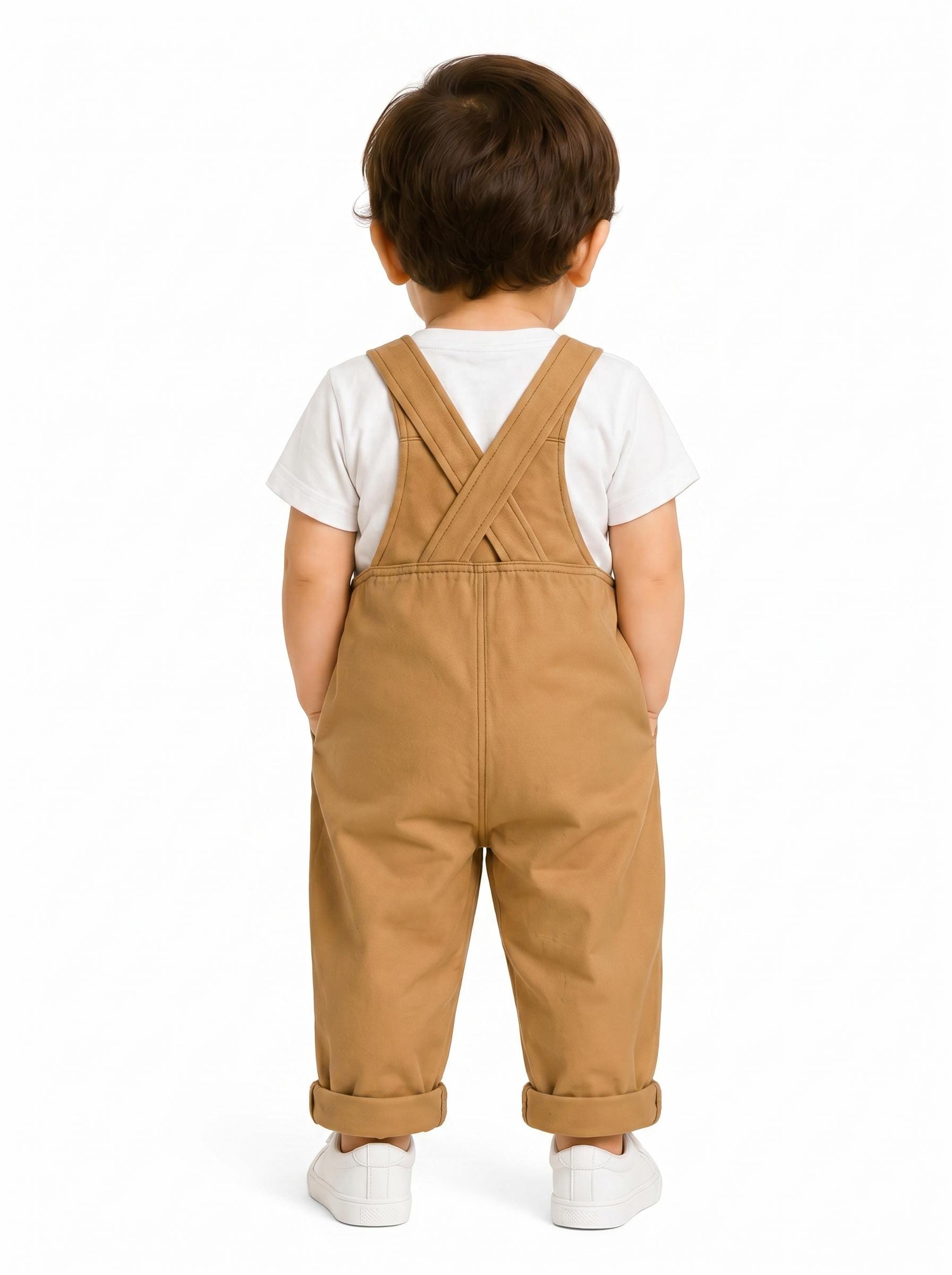 Kids Overalls Sewing Pattern – Cross-back Dungaree Jumpsuit (PDF ...
