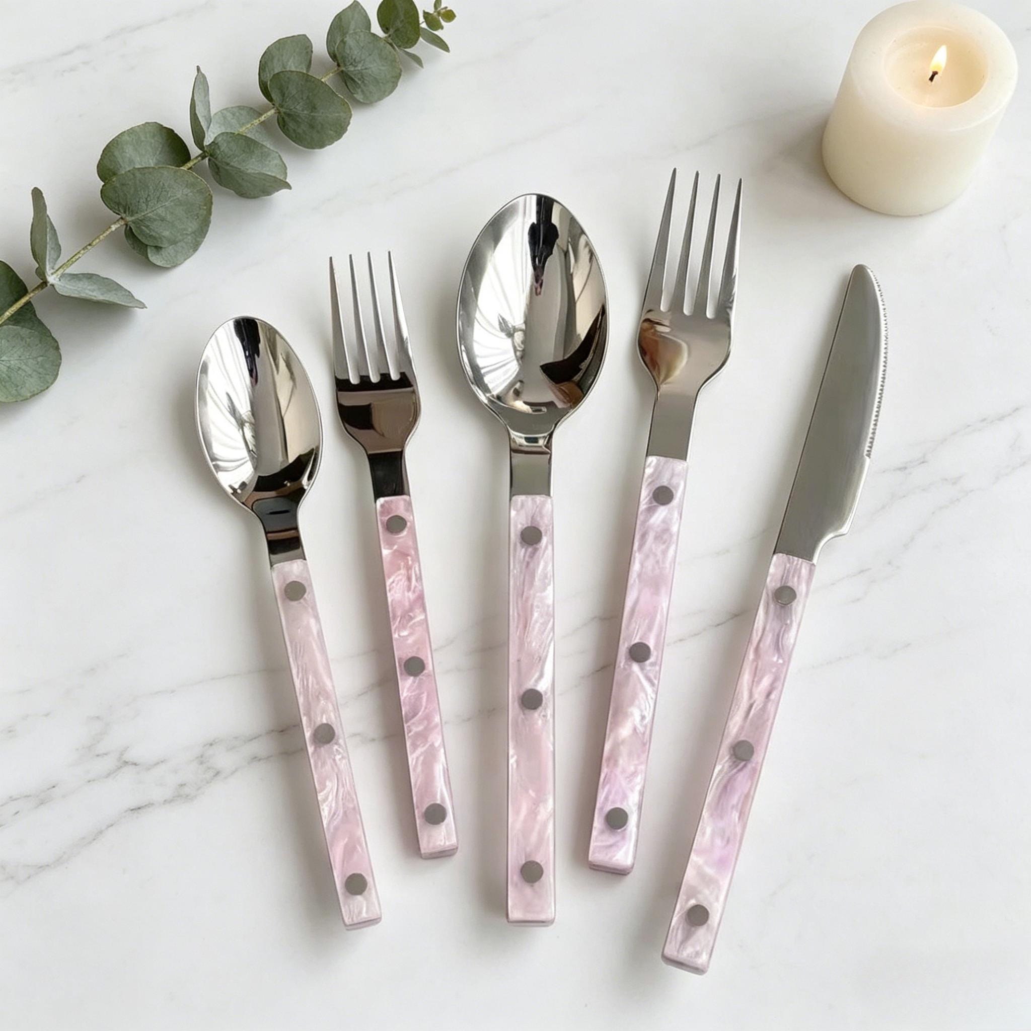 Mother of Pearl Handle Forks - Etsy