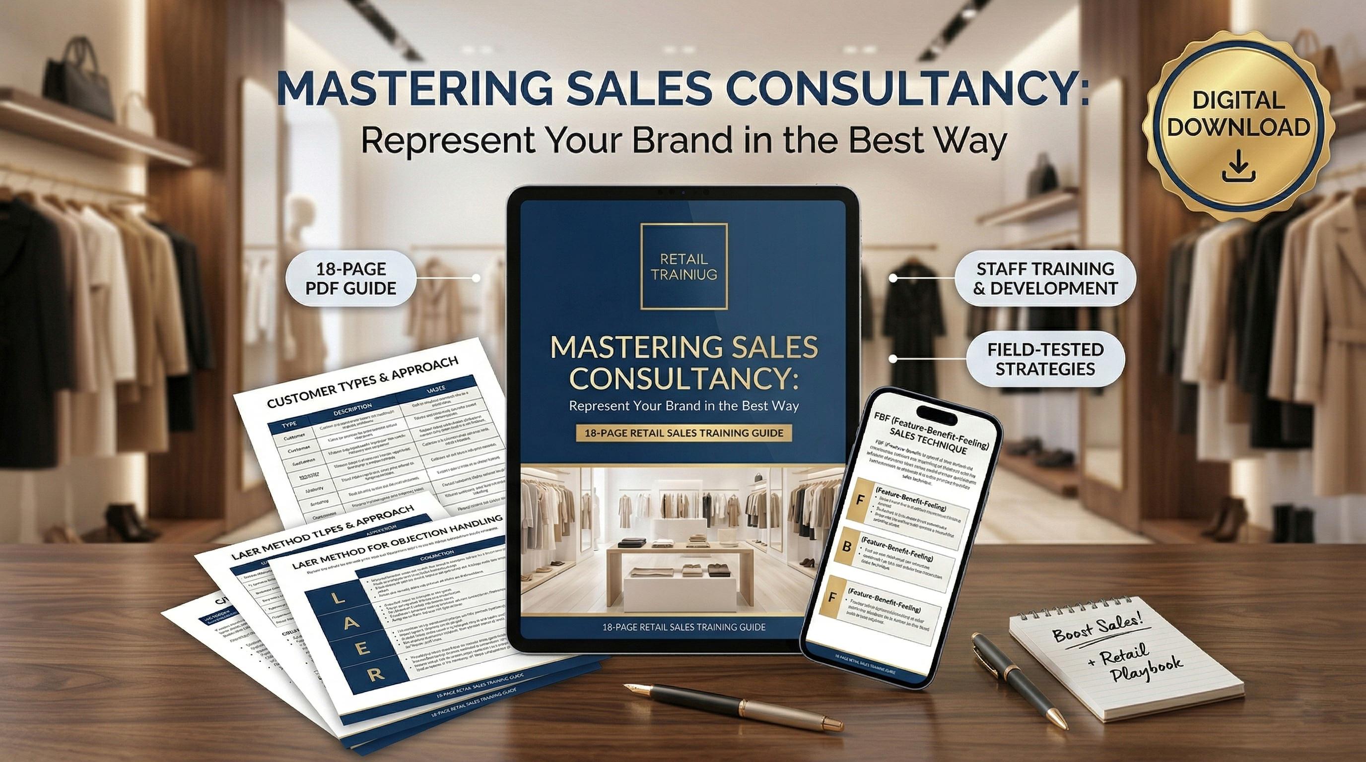 Retail Sales Training Guide | Store Management Ebook | Customer Service ...